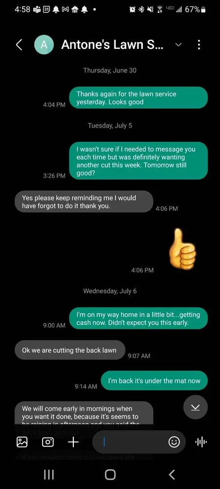 Top-rated lawn care service experts serving Jacksonville, FL - Antones Lawn Maintenance