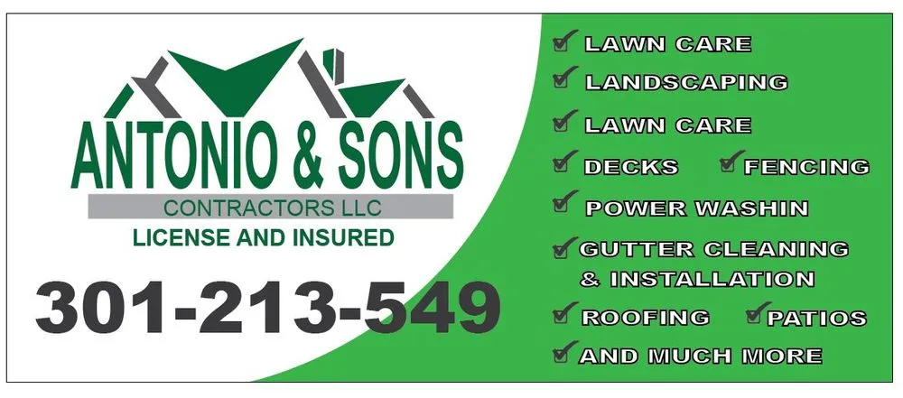 Affordable landscaping services in Silver Spring, MD - Antonio & Sons Contractors