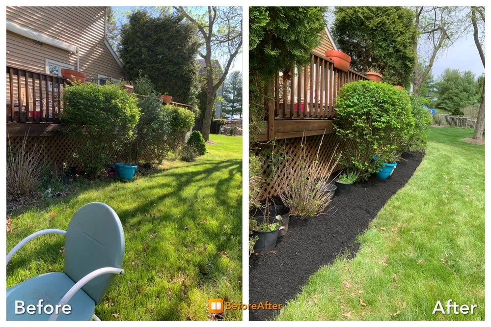 Affordable garden landscaping in Lawrence Township, NJ by Antonio Davila Landscaping