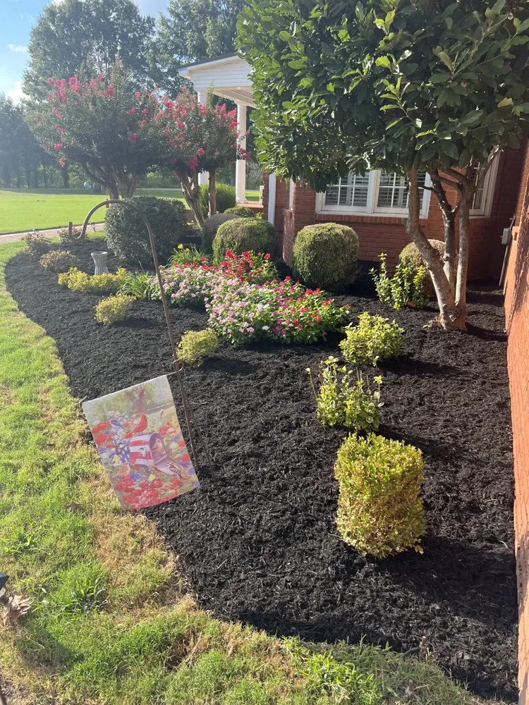 Professional yard cleanup service in Covington, TN by Antonio Gaines Lawn Care & Landscape