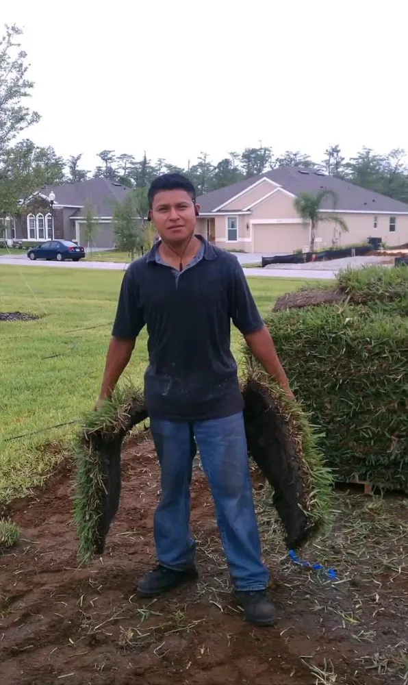 Professional lawn mowing service for outdoor upgrades in Sanford, FL by Antonio Landscaping Outdoors And More