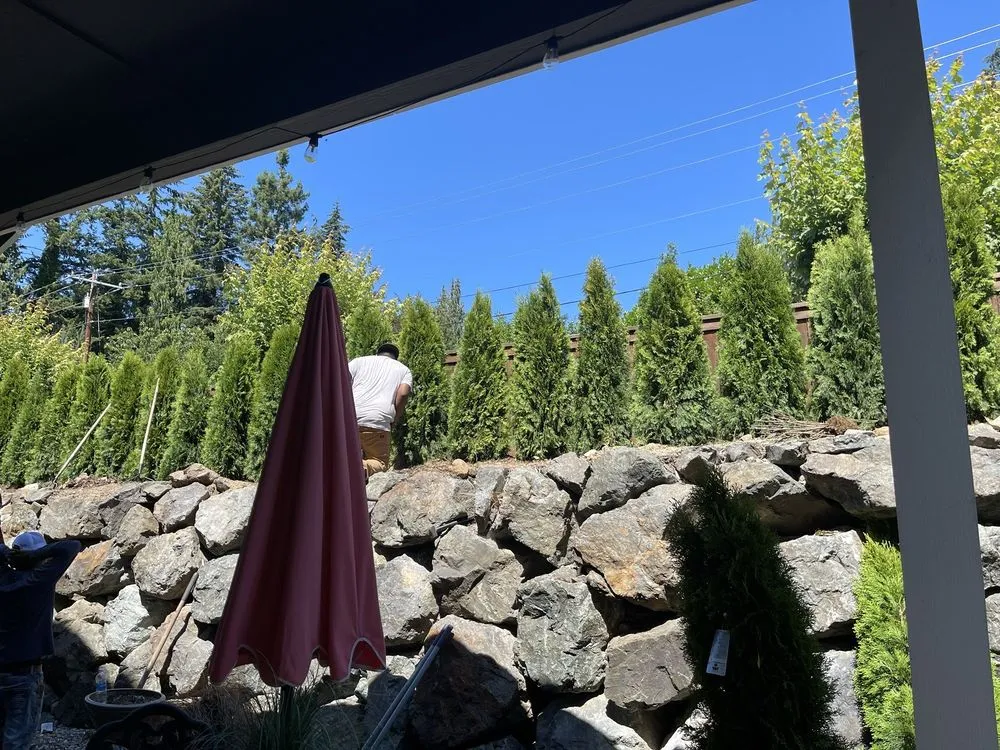 Top-rated landscape installation with custom design in Monroe, WA by Antonio Landscaping Professional Services
