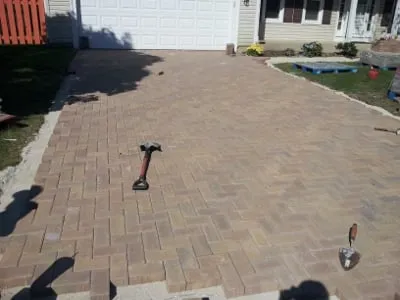 Affordable outdoor landscaping with custom design in Hanover Park, IL by Antonio's Concrete