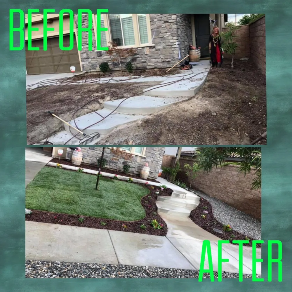 Custom landscaping services in Montclair, CA by Antonio's Landscaping