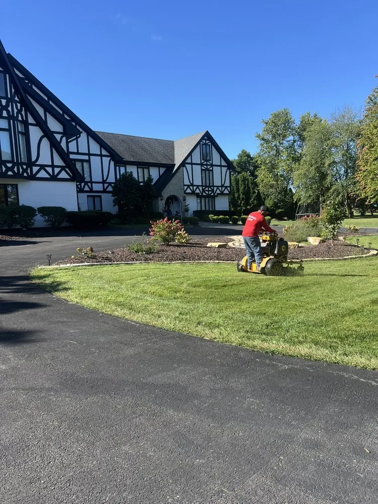 Custom residential landscaping in Downers Grove, IL by Antonio's Lawn Care