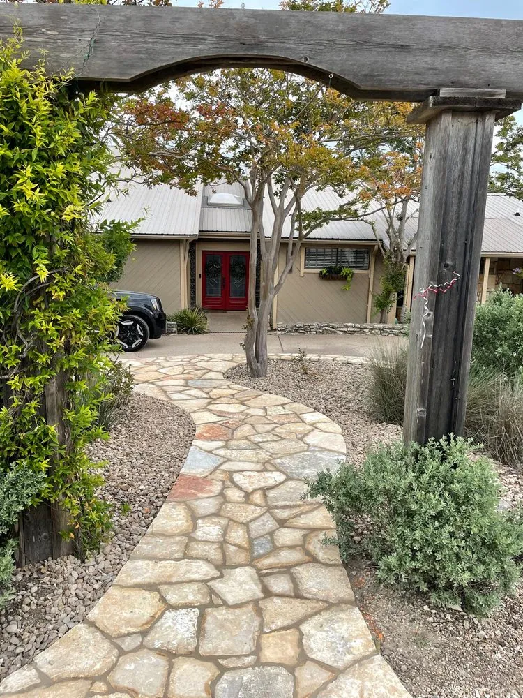 Professional garden landscaping in Manor, TX by Ants Landscaping & Masonry