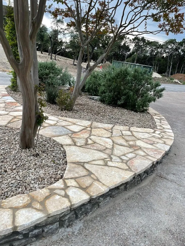 Reliable landscape installation with custom design in Manor, TX by Ants Landscaping & Masonry