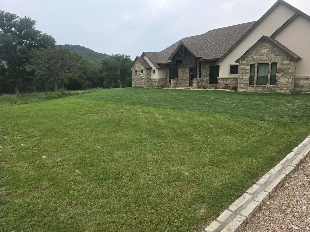 Custom landscape design for residential properties in Belton, TX by Ants Landscaping and More