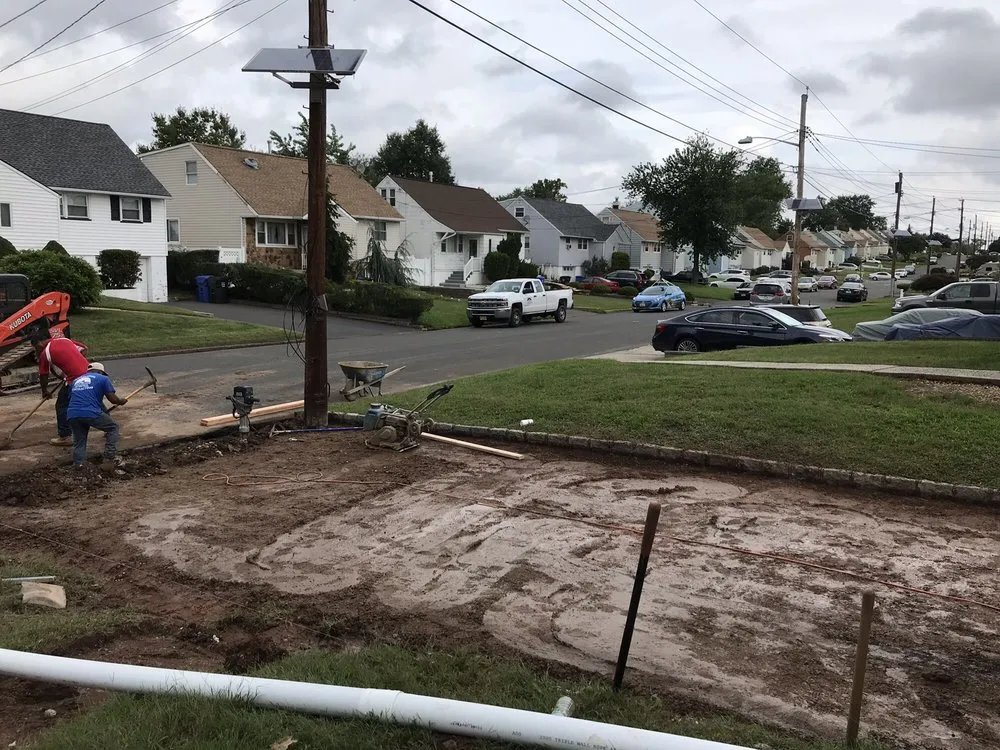 Custom lawn mowing service for beautiful yards in Old Bridge, NJ by Antuofermo Design & Build Group