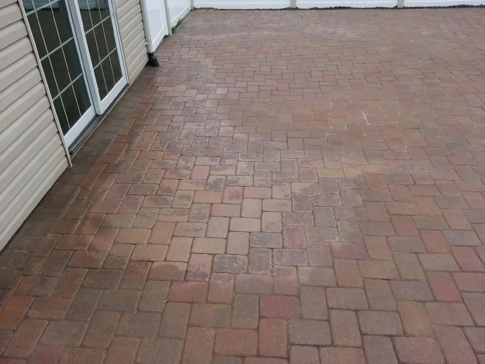 Affordable landscape installation in Old Bridge, NJ by Antuofermo Design & Build Group