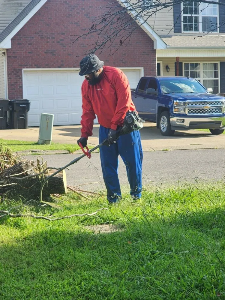 Custom outdoor landscaping with custom design across Murfreesboro, TN - Antwan Lawn Care Services