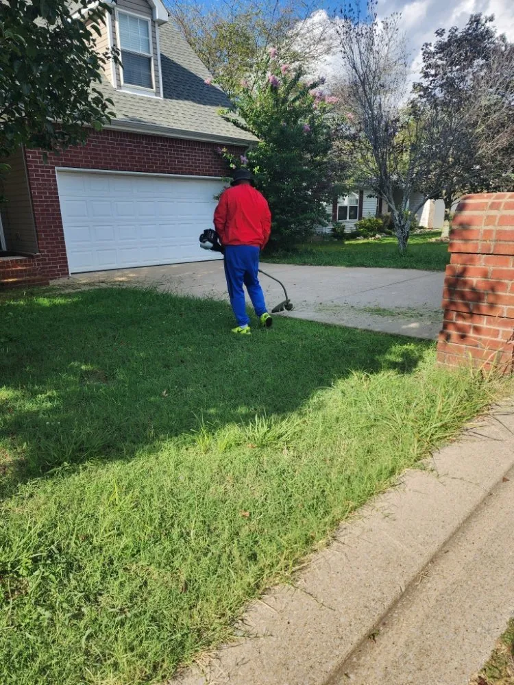 Professional residential landscaping with custom design in Murfreesboro, TN by Antwan Lawn Care Services