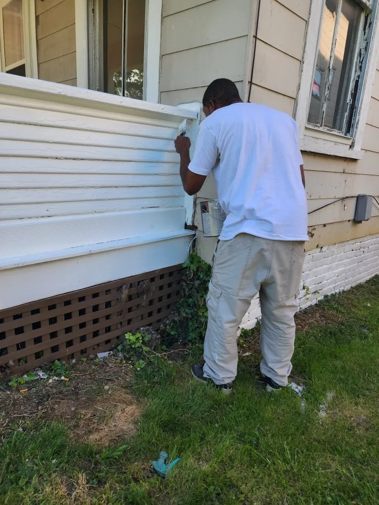 Professional landscape installation for beautiful yards in Roanoke, VA by Antwans Handyman Service