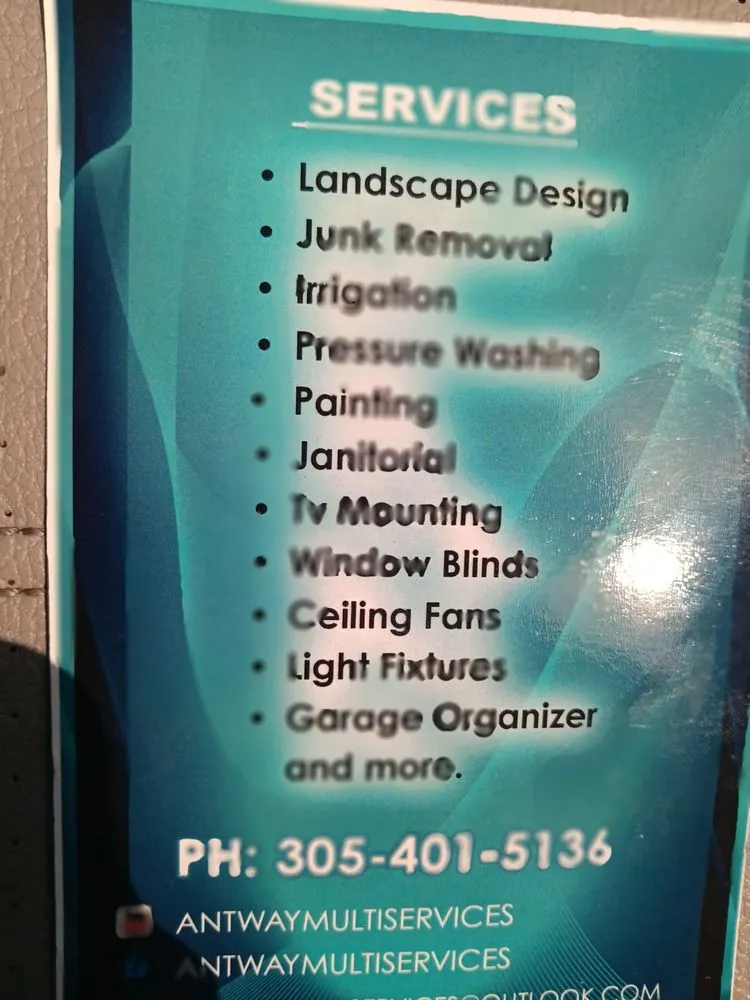 Expert lawn care service near you across Miami Lakes, FL - Antway Multi Services