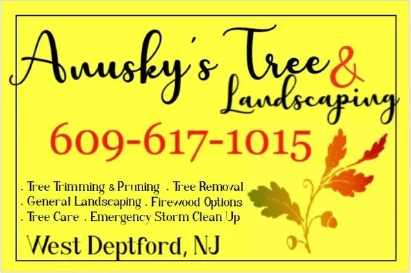 Anusky's Tree & Landscaping Logo
