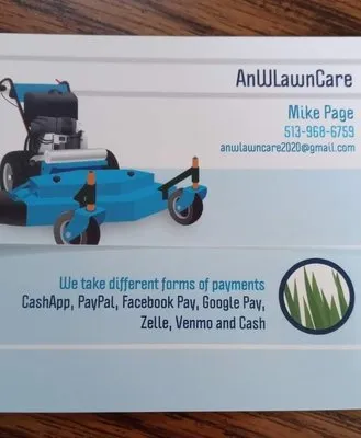 AnW LawnCare Logo