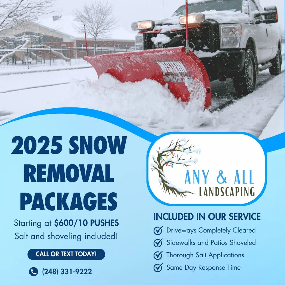 Trusted yard cleanup service in Pontiac, MI - Any And All Landscaping