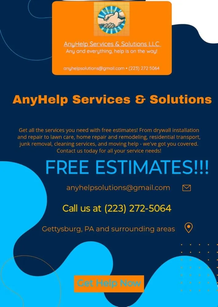 Top-rated landscaping services in Gettysburg, PA - Any Help Property Services and Solutions