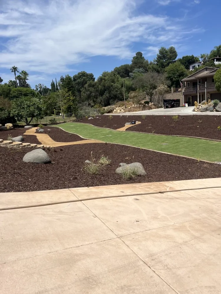Trusted outdoor landscaping for residential properties in Jamul, CA by Anything & Everything Landscape