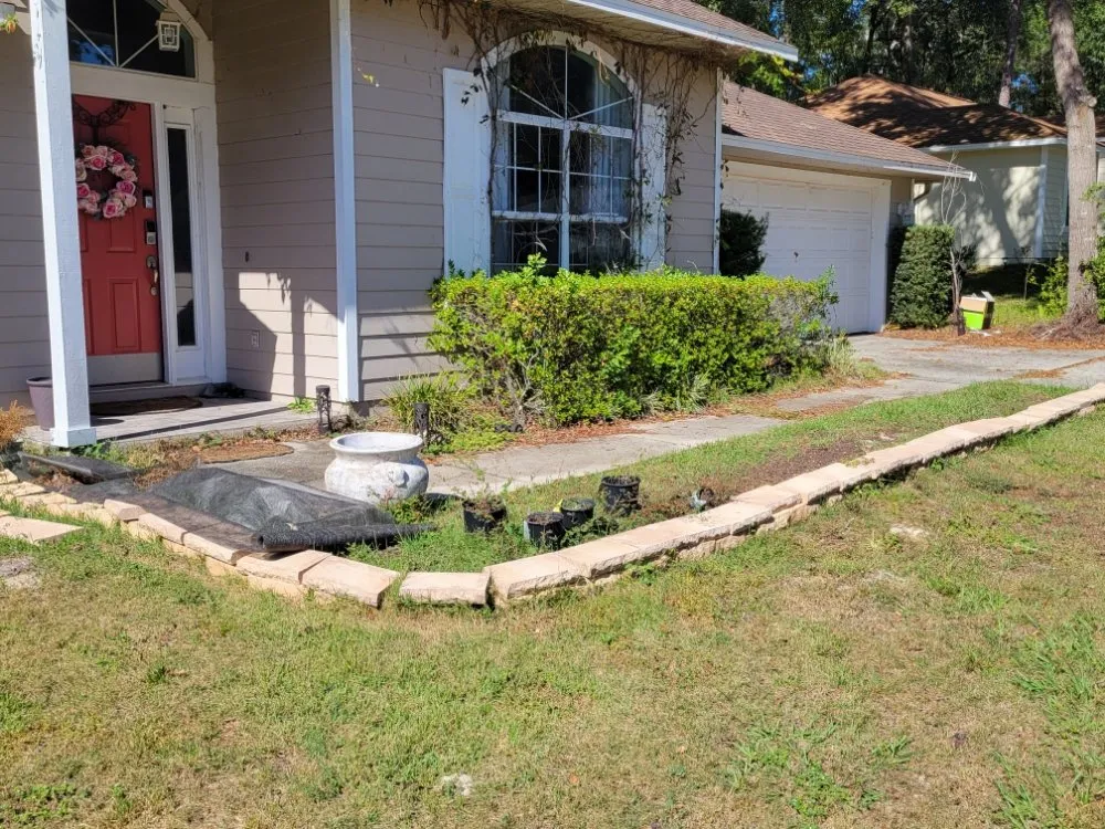 Expert garden landscaping in Jacksonville, FL by Anything Labor & Repair