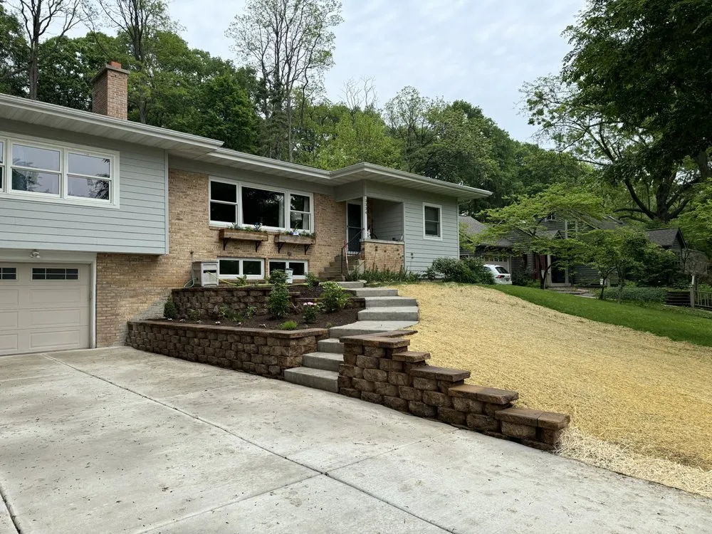 Top-rated yard maintenance with custom design in Madison, WI by Anzo Landscape And Snow Removal