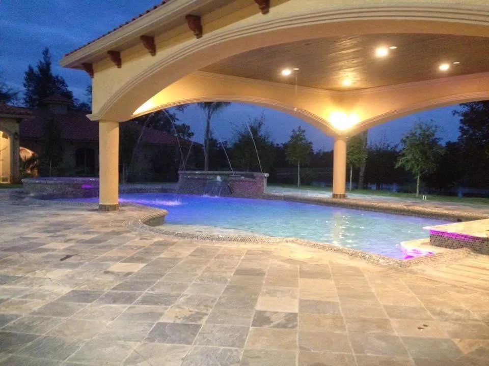 Professional lawn mowing service for beautiful yards across Conroe, TX - AO Platinum Pools