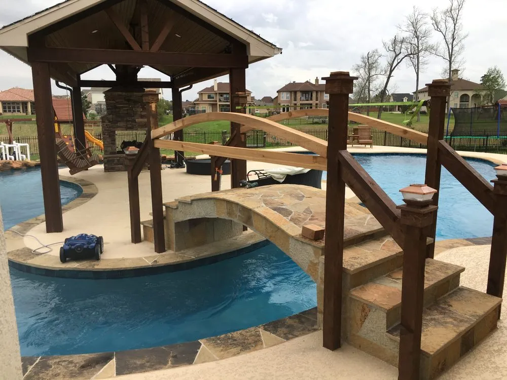 Trusted landscape installation in Conroe, TX - AO Platinum Pools