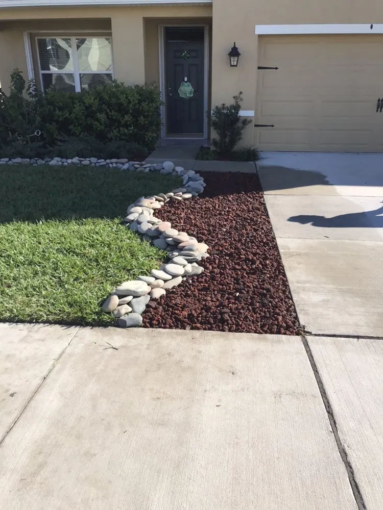 Expert yard cleanup service in Riverview, FL by AOB Landscape & Design