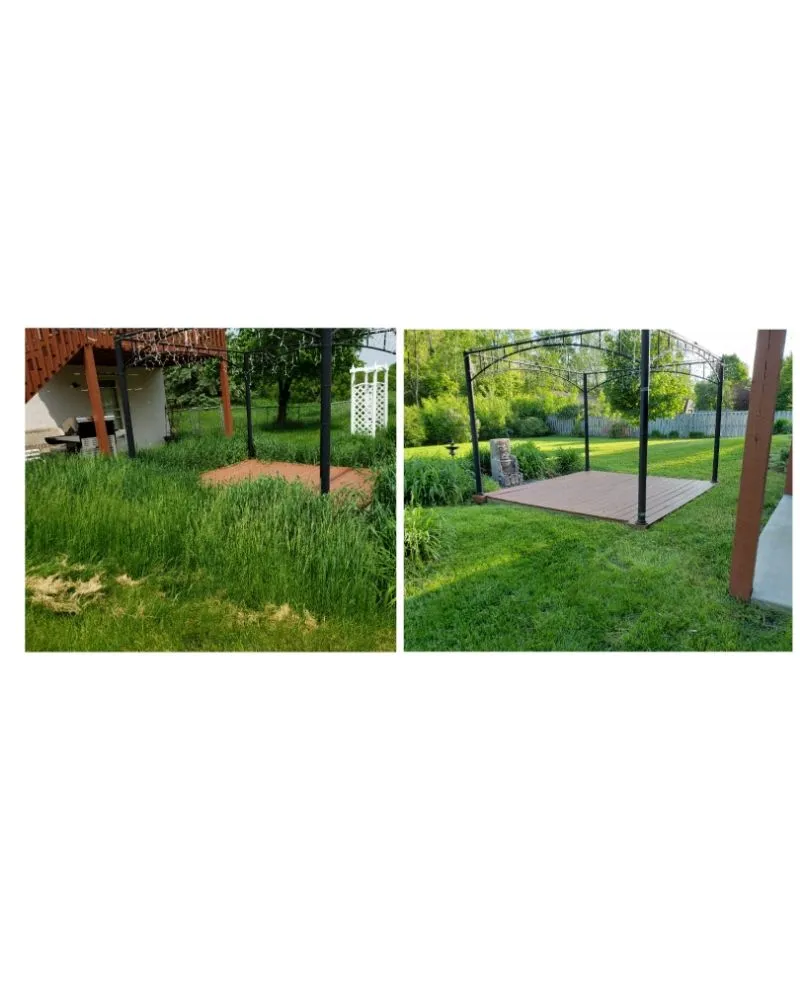 Top-rated landscape design with custom design in Saint Paul, MN by Aok Landscaping & snow removal