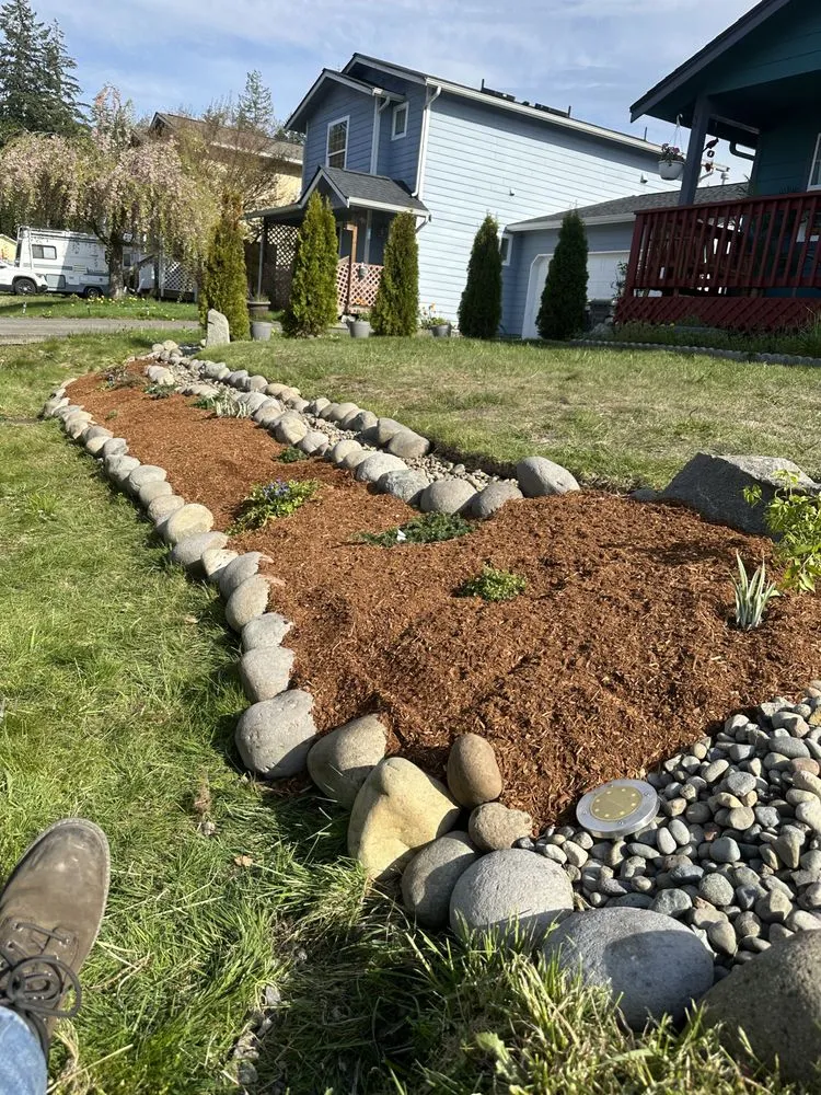 Custom landscape design in Shelton, WA by AP Adventure Landscape Services