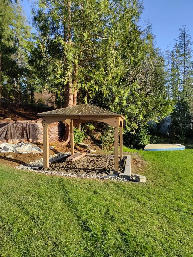 Affordable landscape design in Shelton, WA by AP Adventure Landscape Services