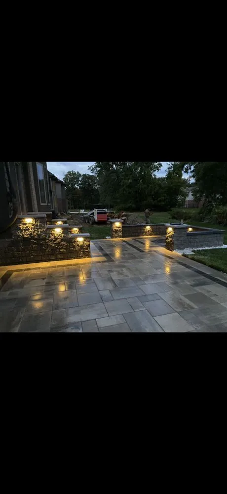 Professional landscape design with custom design across Pontiac, MI - AP Construction