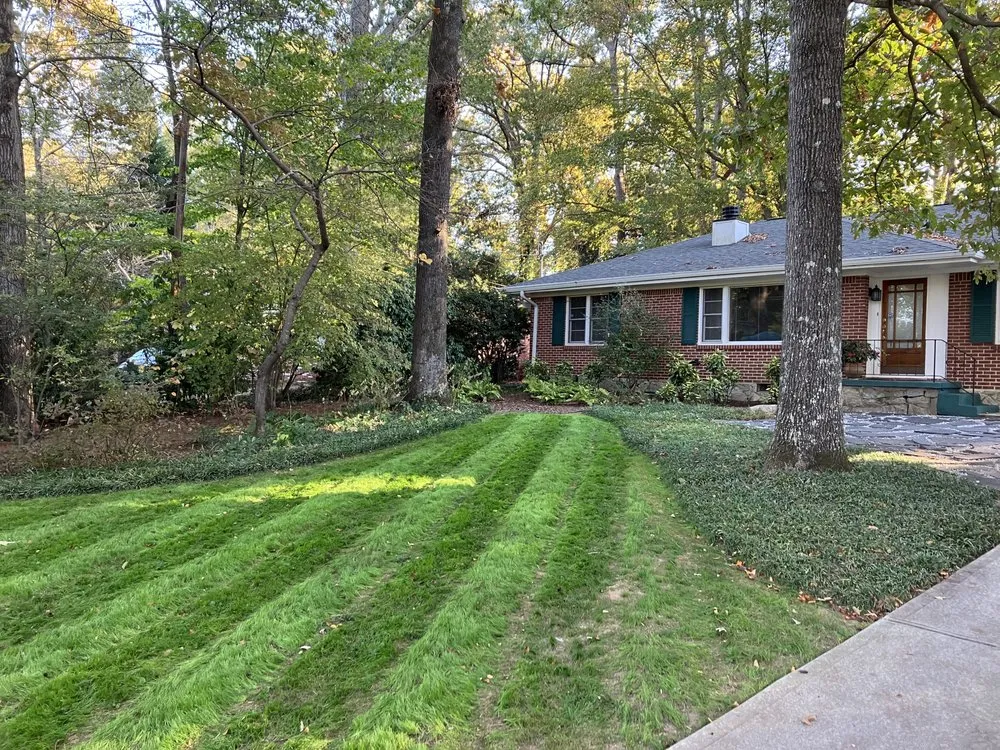 Trusted lawn mowing service for beautiful yards across Atlanta, GA - A&P Designers Landscaping