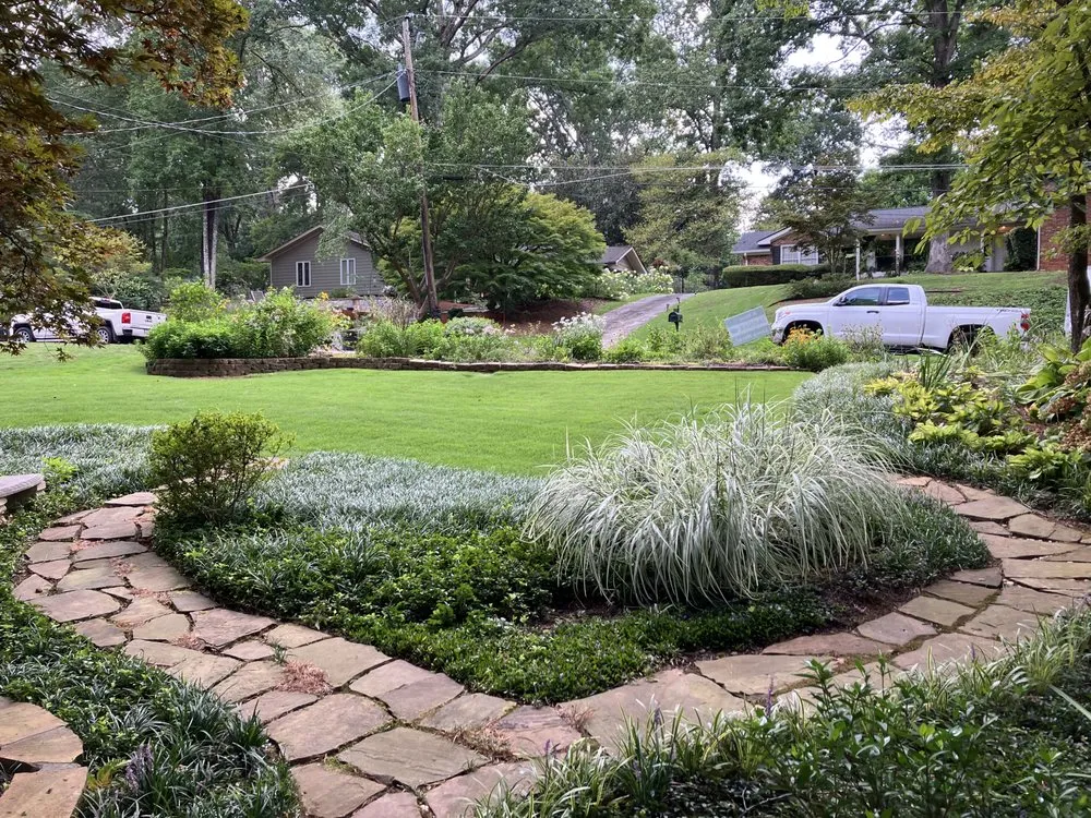 Expert garden landscaping in Atlanta, GA by A&P Designers Landscaping