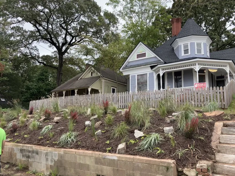 Professional outdoor landscaping for year-round maintenance in Atlanta, GA by A&P Designers Landscaping