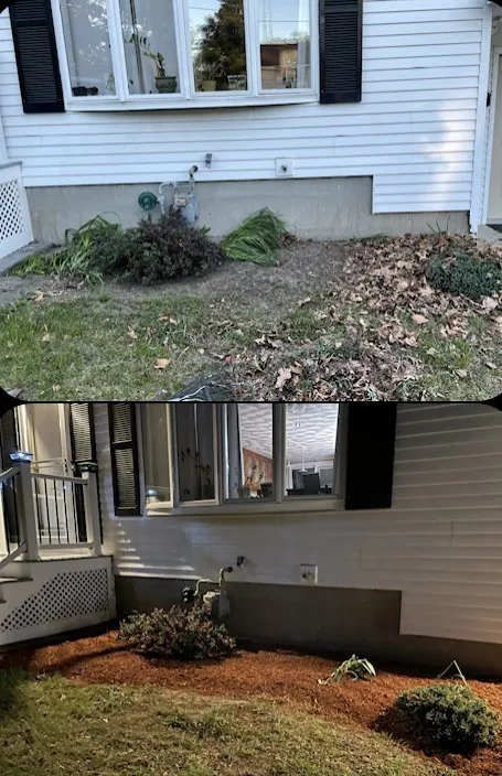 Professional yard cleanup service for beautiful yards in Fall River, MA by A.P Garden & Landscape