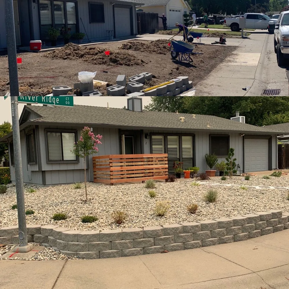 Custom landscape design for residential properties in Sacramento, CA by AP Landscape