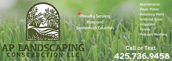 AP Landscaping Construction Logo