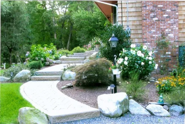 Custom garden landscaping for outdoor upgrades across Exeter, RI - A&P Landscaping