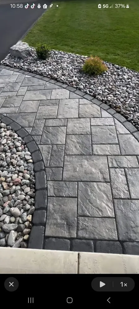 Custom landscape installation for residential properties in Neptune City, NJ by A&P Landscaping