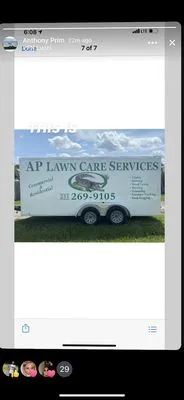 AP Lawn Care Service Logo