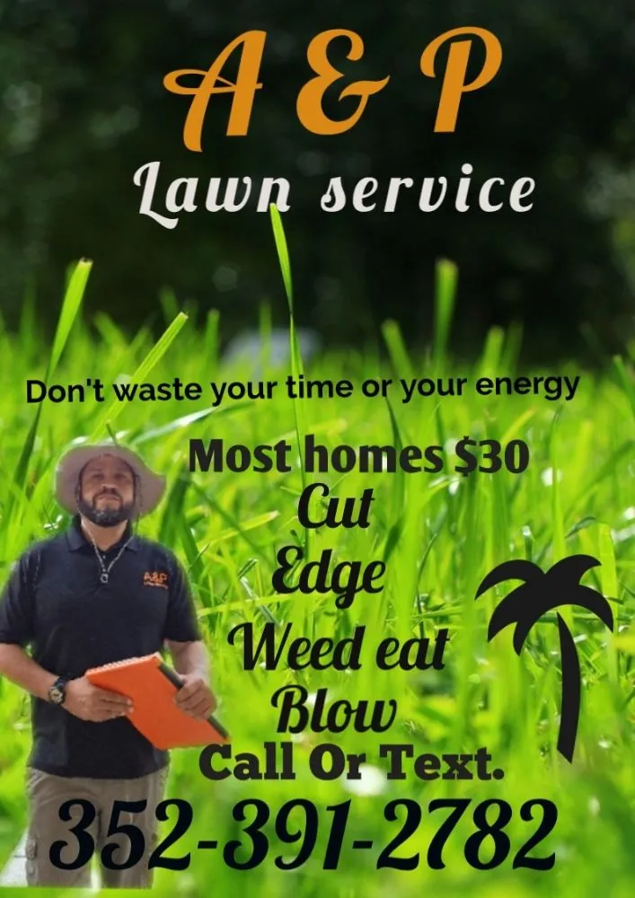 Affordable lawn care service in kissimmee, FL by A&P Lawn Service