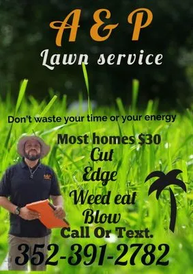 A&P Lawn Service Logo