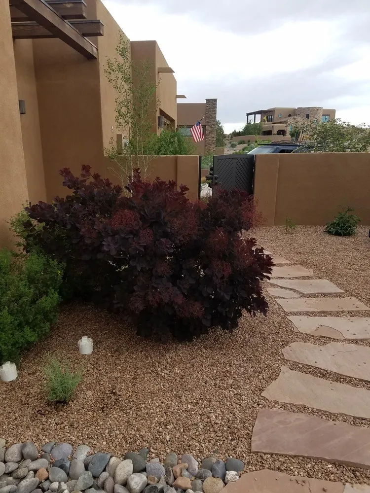 Trusted garden landscaping experts serving Santa Fe, NM - Apache Plume Landscaping