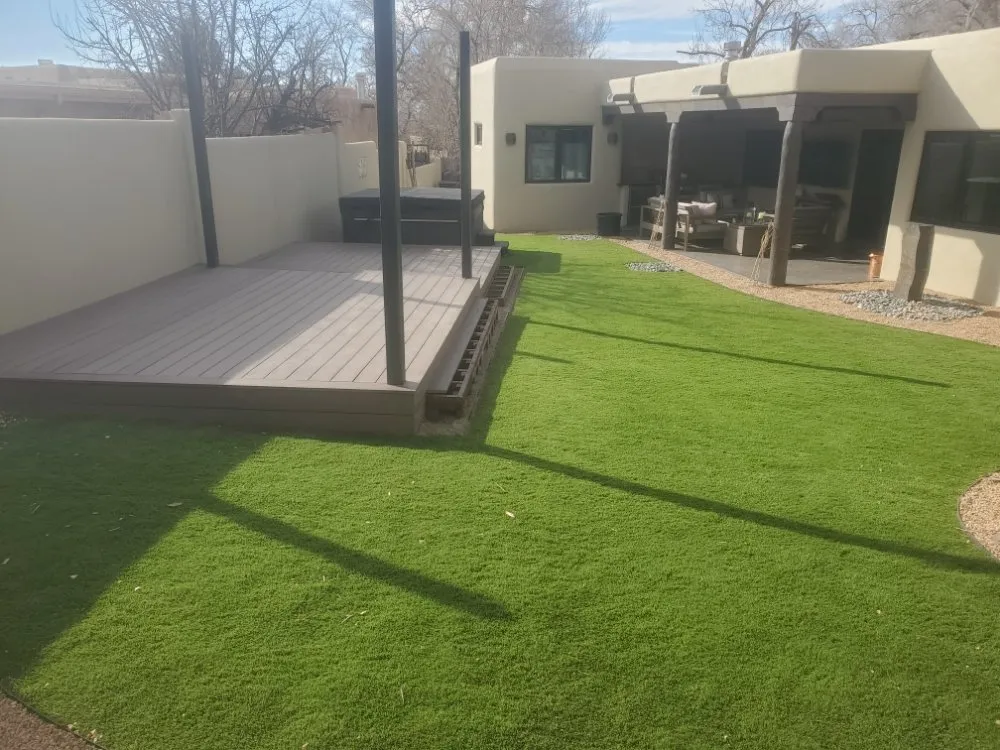 Custom lawn care service for residential properties across Santa Fe, NM - Apache Plume Landscaping
