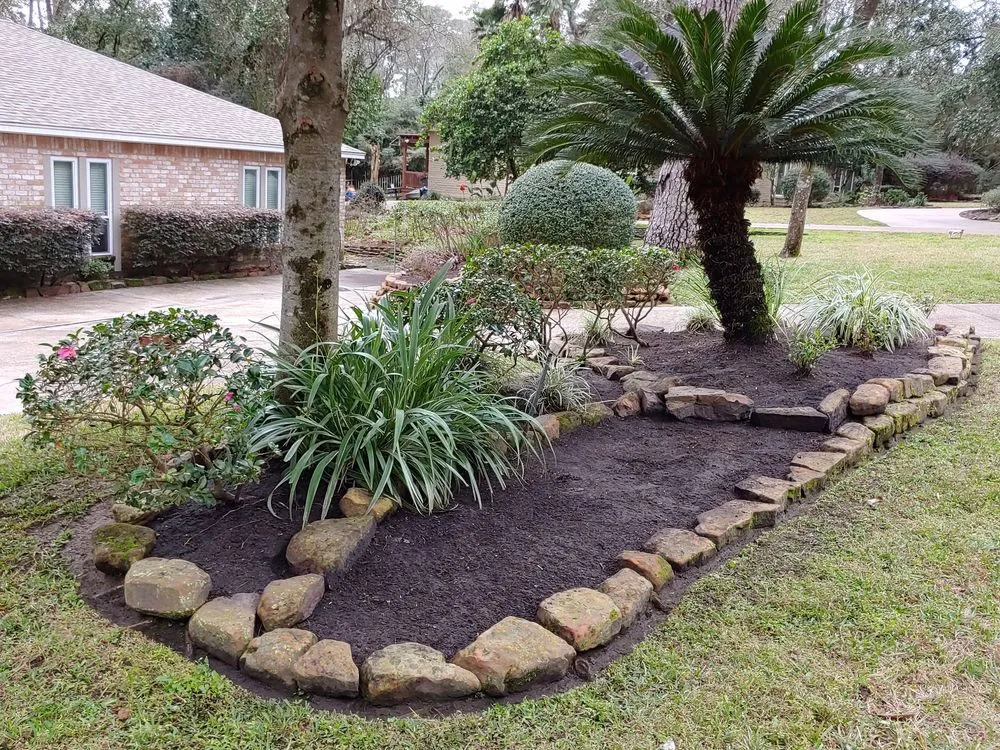 Affordable landscaping services in Humble, TX by Aperture Contracting Services