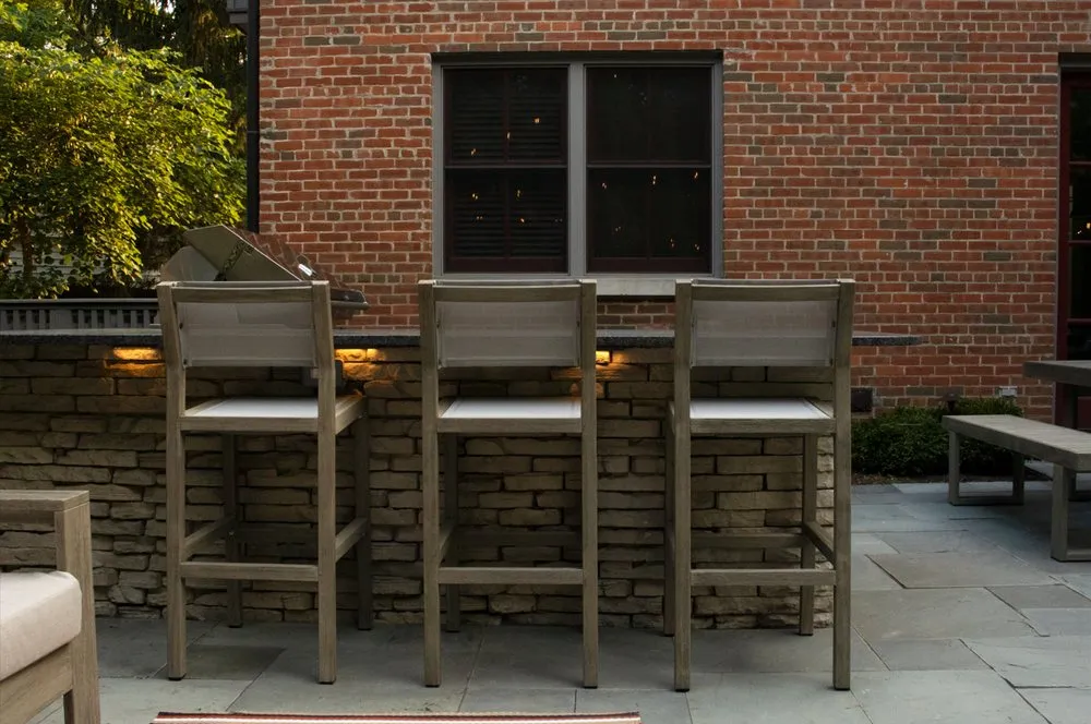 Custom landscape installation in Hawthorn Woods, IL by Apex Landscaping