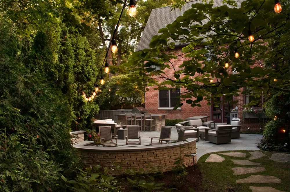 Expert landscape design for residential properties in Hawthorn Woods, IL by Apex Landscaping