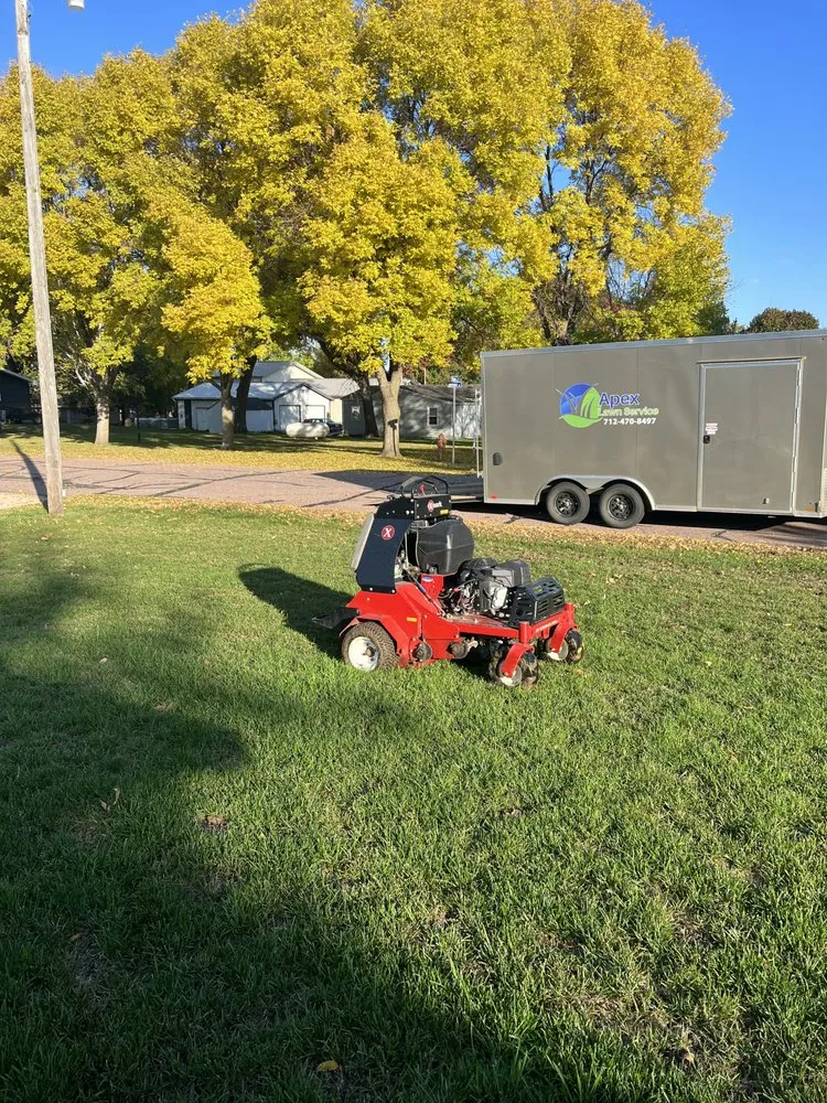 Trusted yard maintenance in Inwood, IA by Apex Lawn Service