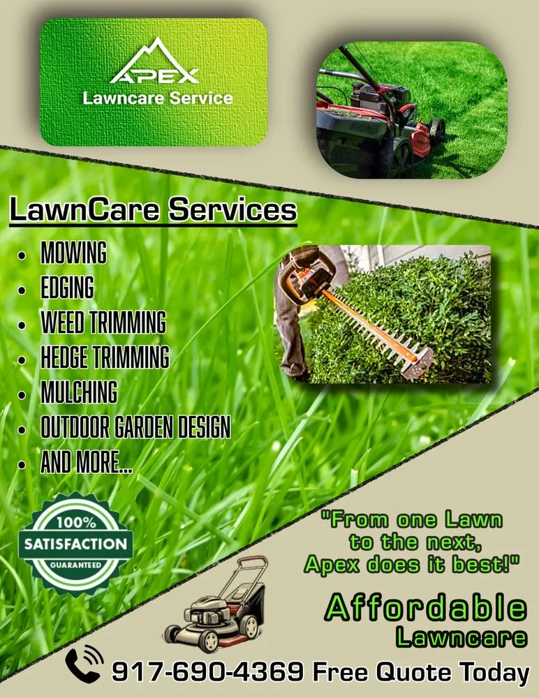 Top-rated outdoor landscaping in Ambridge, PA by Apex Lawncare Service